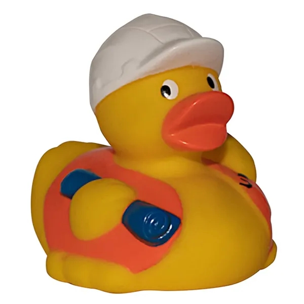 Construction themed rubber duck.... from ASI 34415 Alpi International LTD