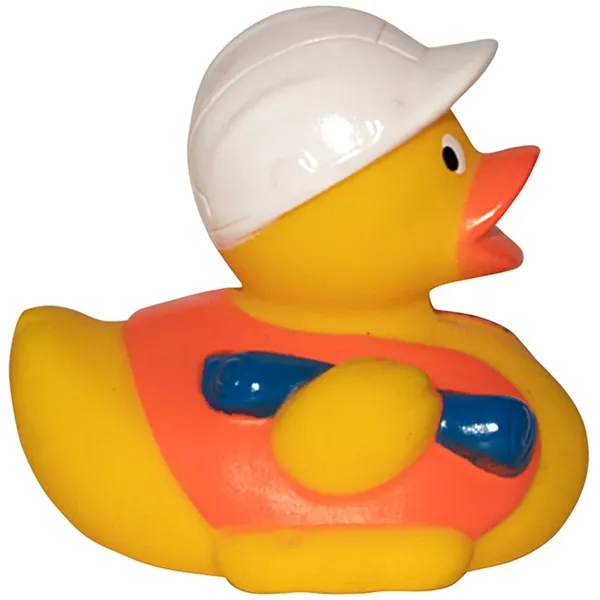 Construction themed rubber duck.... from ASI 34415 Alpi International LTD