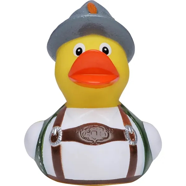Bavarian themed rubber duck.... from ASI 34415 Alpi International LTD