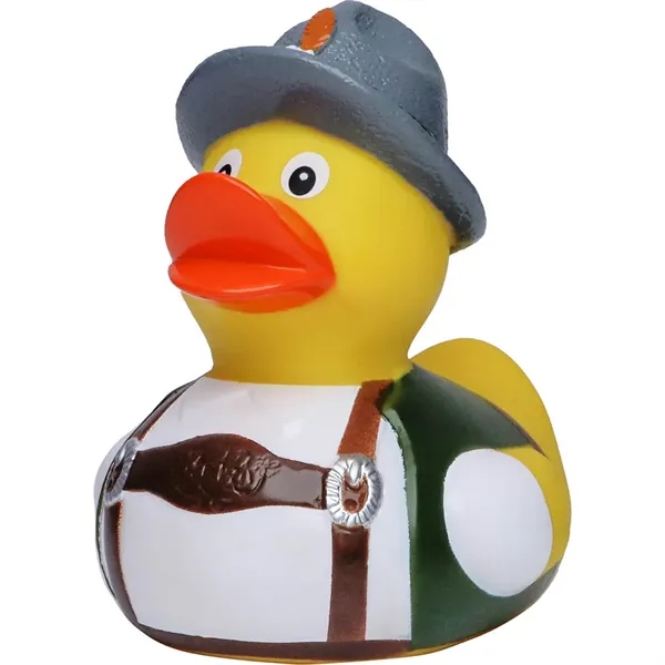 Bavarian themed rubber duck.... from ASI 34415 Alpi International LTD