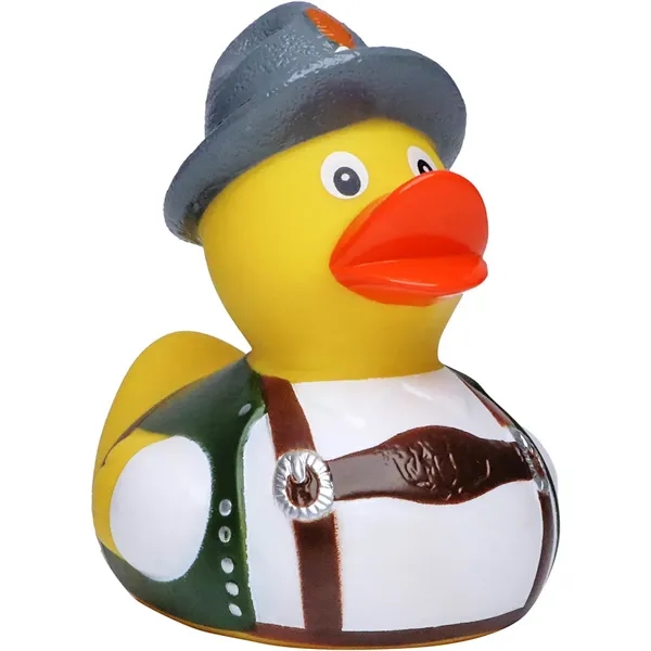 Bavarian themed rubber duck.... from ASI 34415 Alpi International LTD