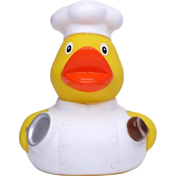 Chef themed rubber duck.... from ASI 34415 Alpi International LTD