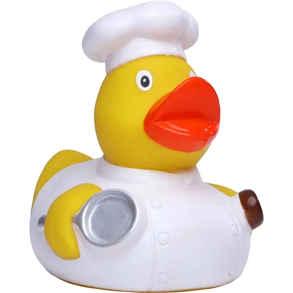 Chef themed rubber duck.... from ASI 34415 Alpi International LTD