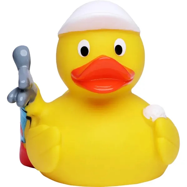 Golf themed rubber duck.... from ASI 34415 Alpi International LTD