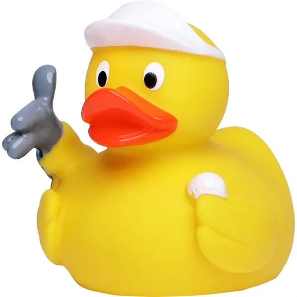 Golf themed rubber duck.... from ASI 34415 Alpi International LTD
