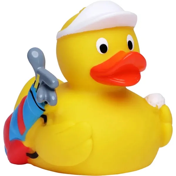 Golf themed rubber duck.... from ASI 34415 Alpi International LTD