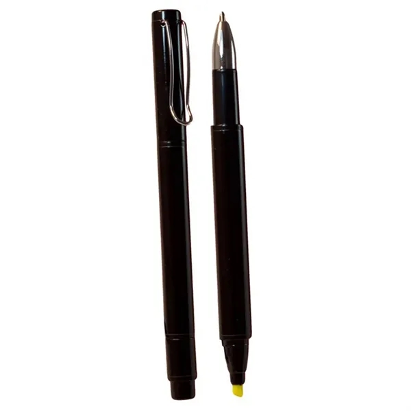 Pen/highlighter combo made with recycled aluminum.... from ASI 34415 Alpi International LTD