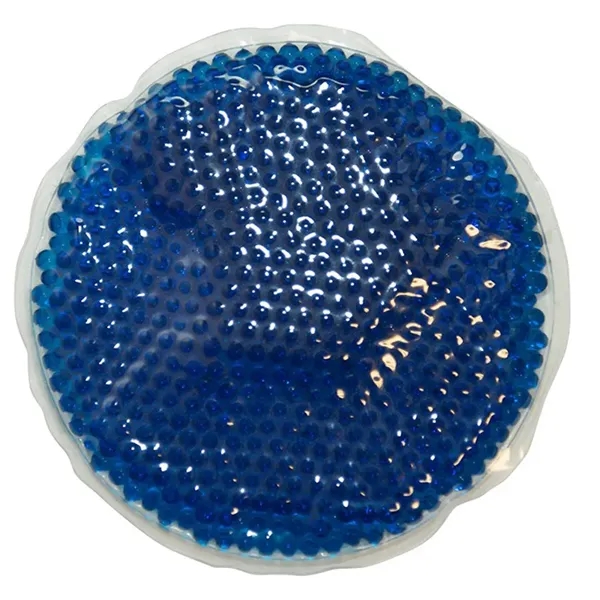 7" x 7" round gel bead back for hot and cold... from ASI 34415 Alpi International LTD