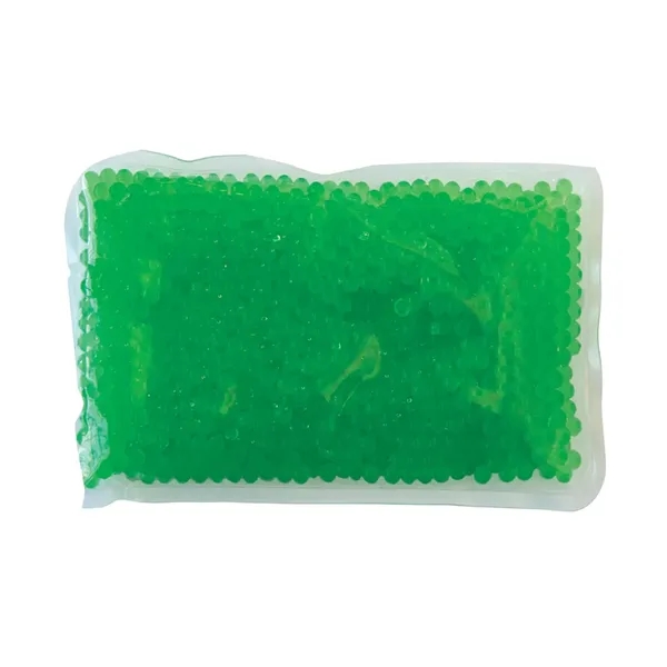 Mini rectangle shaped gel bead-filled hot/cold pack.... from ASI 34415 Alpi International LTD