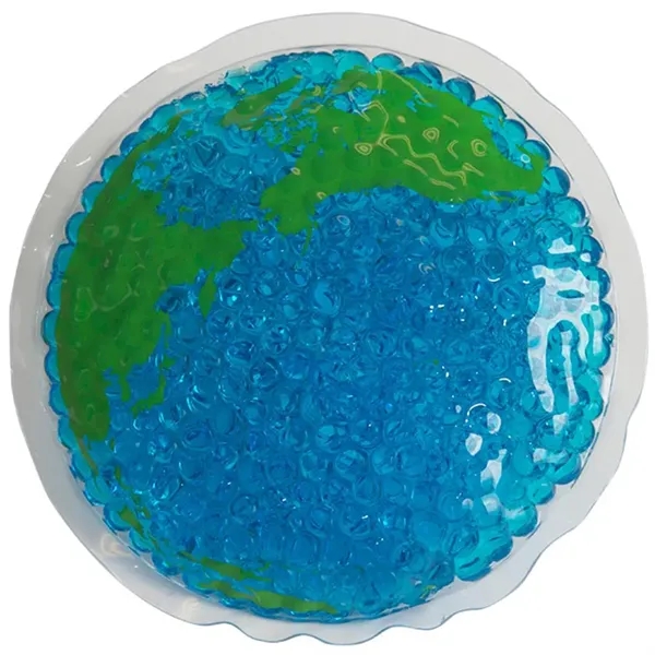 Earth shaped gel bead packs for hot and cold therapy.... from ASI 34415 Alpi International LTD