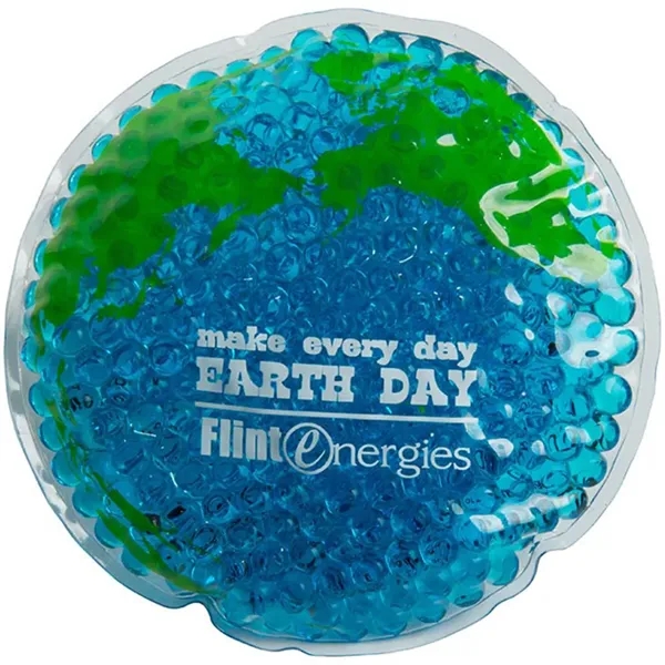 Earth shaped gel bead packs for hot and cold therapy.... from ASI 34415 Alpi International LTD