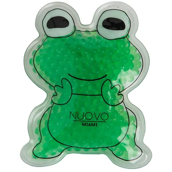 Frog shaped gel bead packs for hot and cold therapy.... from ASI 34415 Alpi International LTD