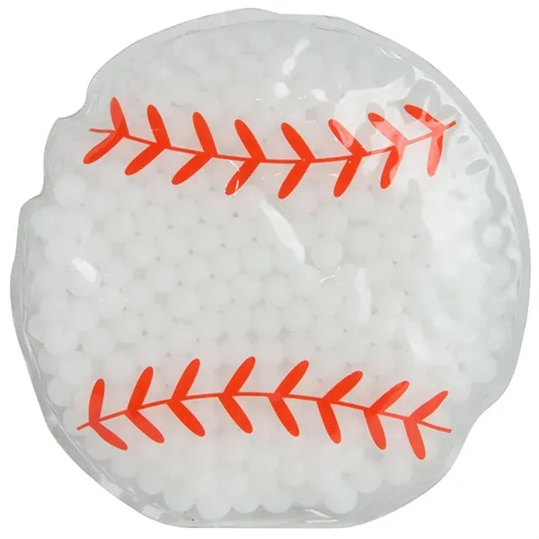 Baseball shaped gel bead packs for hot and cold therapy.... from ASI 34415 Alpi International LTD