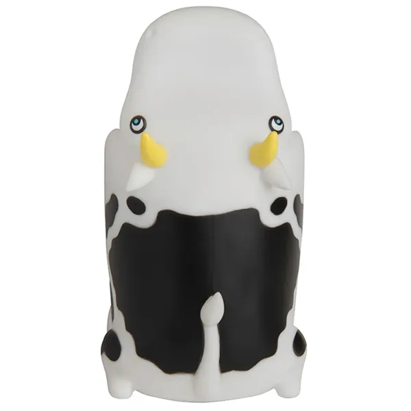 5.5" x 3" plastic cow shaped pen holder.... from ASI 34415 Alpi International LTD
