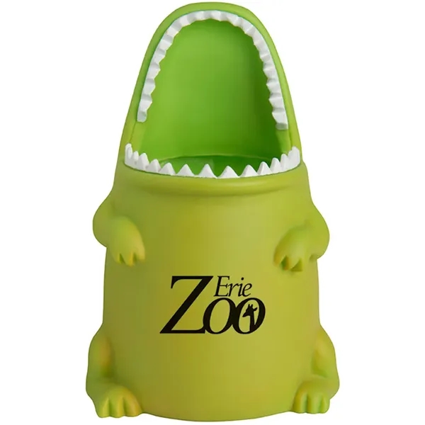 5.5" x 3" plastic alligator shaped pen holder.... from ASI 34415 Alpi International LTD