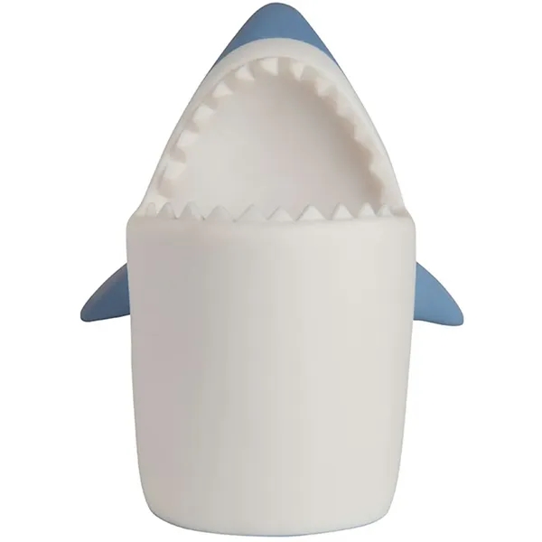5.5" x 3" plastic shark shaped pen holder.... from ASI 34415 Alpi International LTD