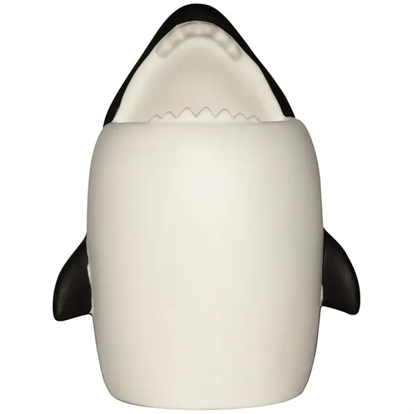 5.5" x 3" plastic orca whale shaped pen holder.... from ASI 34415 Alpi International LTD