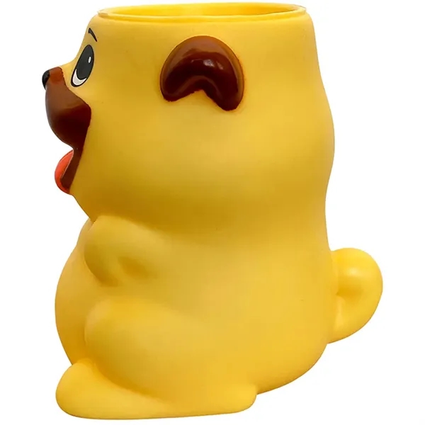 5.5" x 3" plastic pug shaped pen holder.... from ASI 34415 Alpi International LTD