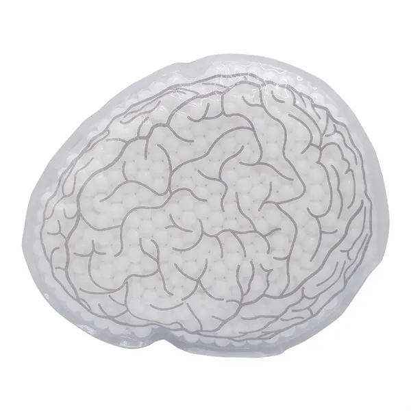 Brain shaped gel bead packs for hot and cold therapy.... from ASI 34415 Alpi International LTD