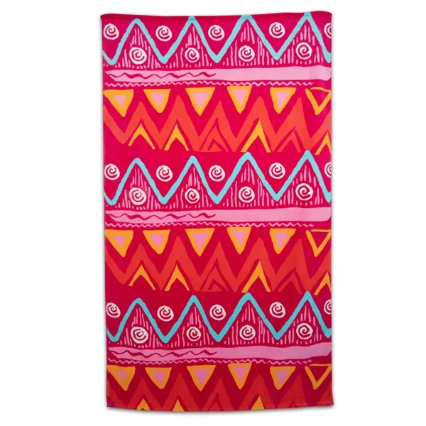 40" x 70" cotton fiber reactive beach towel with full color... from ASI 68507 The Magnet Group