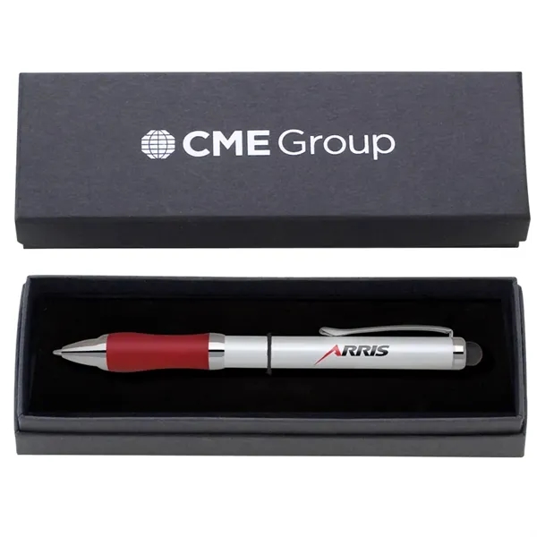 Features a black pen gift box and Stylus-420 brass stylus ballpoint... from ASI 68190 Lungsal / Lungsal