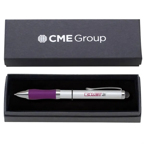 Features a black pen gift box and Stylus-420 brass stylus ballpoint... from ASI 68190 Lungsal / Lungsal
