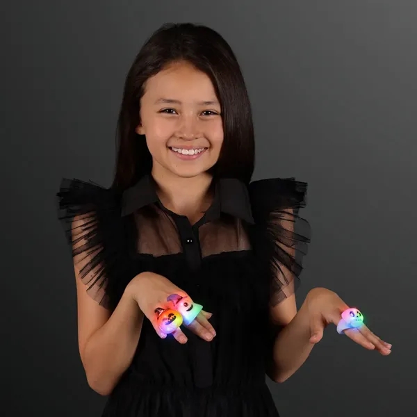 Soft Blinky Halloween Rings, Assorted; Blank Stock... from ASI 34194 ALightPromos