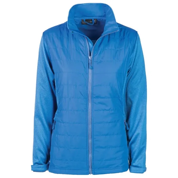 Ladies jacket made of 100% Polyester, 7.5oz. Teflon coated tech fleece... from ASI 50930 Dunbrooke / Dunbrooke®