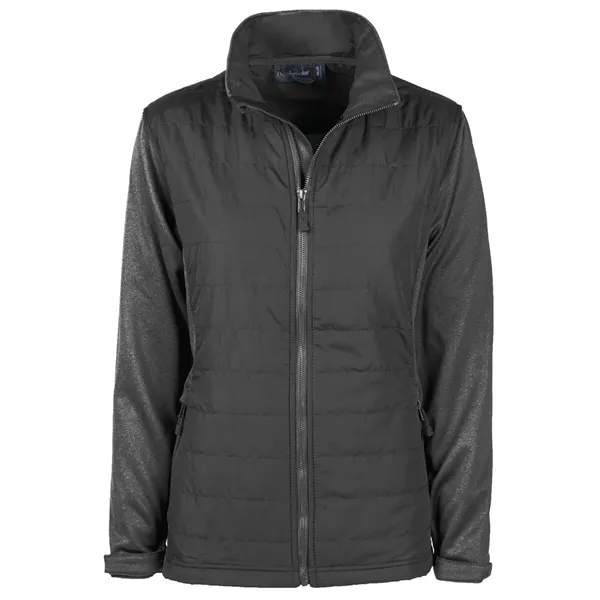 Ladies jacket made of 100% Polyester, 7.5oz. Teflon coated tech fleece... from ASI 50930 Dunbrooke / Dunbrooke®