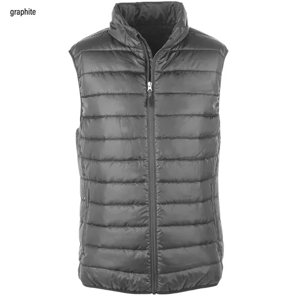 Men's puffer vest made of 100% Polyester and Nylon.... from ASI 50930 Dunbrooke / Dunbrooke®