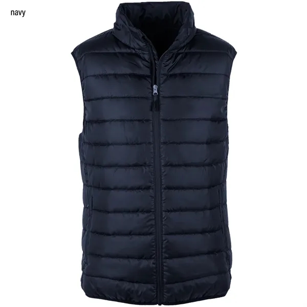 Men's puffer vest made of 100% Polyester and Nylon.... from ASI 50930 Dunbrooke / Dunbrooke®