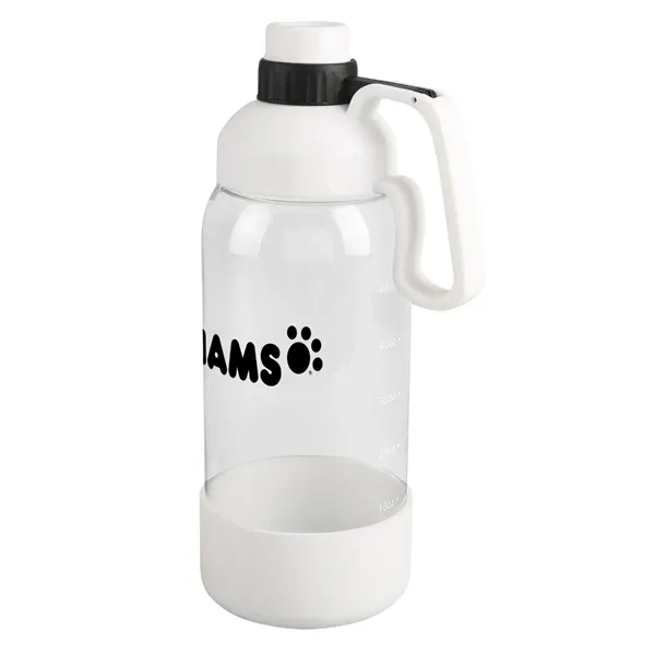Water bottle with silicone pet bowl.... from ASI 52840 Evans Manufacturing