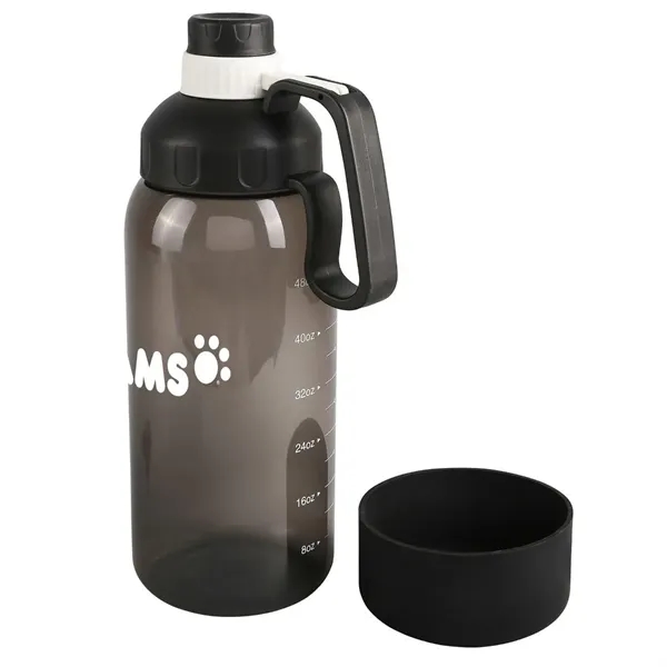 Water bottle with silicone pet bowl.... from ASI 52840 Evans Manufacturing
