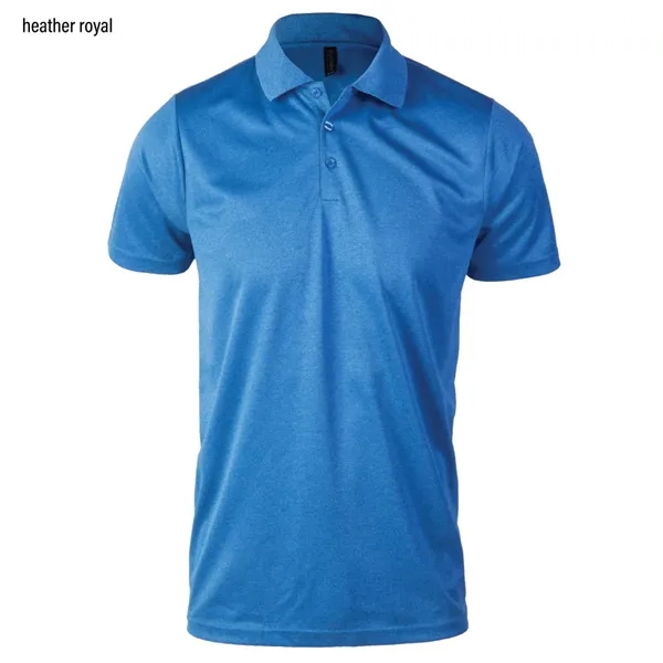 Men's ribbed collar polo shirt with 3-button placket.... from ASI 50930 Dunbrooke / Dunbrooke®