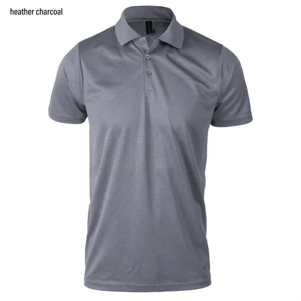 Men's ribbed collar polo shirt with 3-button placket.... from ASI 50930 Dunbrooke / Dunbrooke®