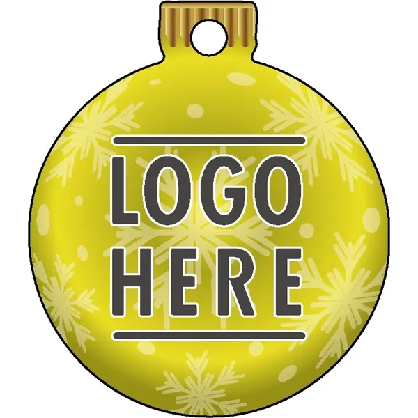 Full color acrylic holiday ornaments with mirror back.... from ASI 72521 Morris Magnets / Laser Cuts