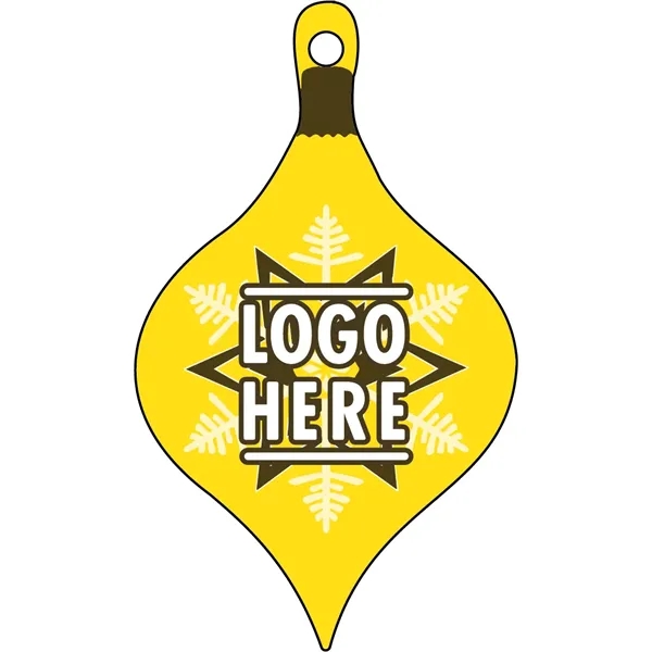 Full color acrylic holiday ornaments with mirror back.... from ASI 72521 Morris Magnets / Laser Cuts