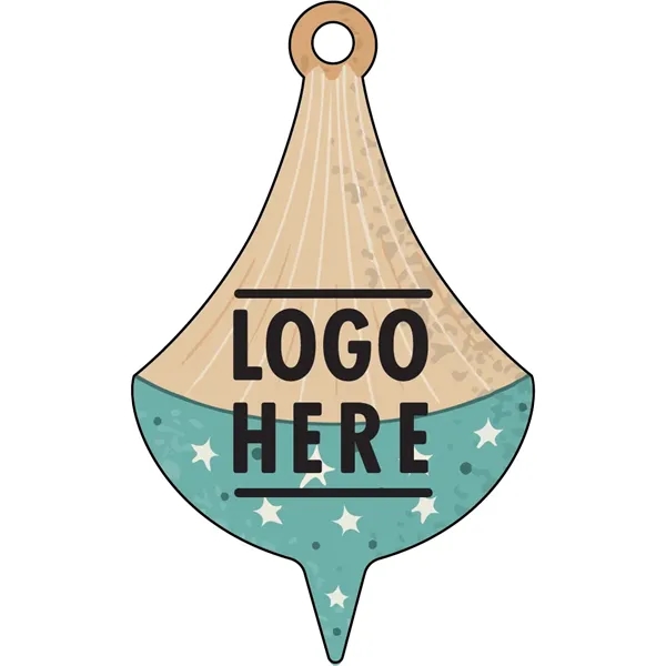 Full color acrylic holiday ornaments with mirror back.... from ASI 72521 Morris Magnets / Laser Cuts