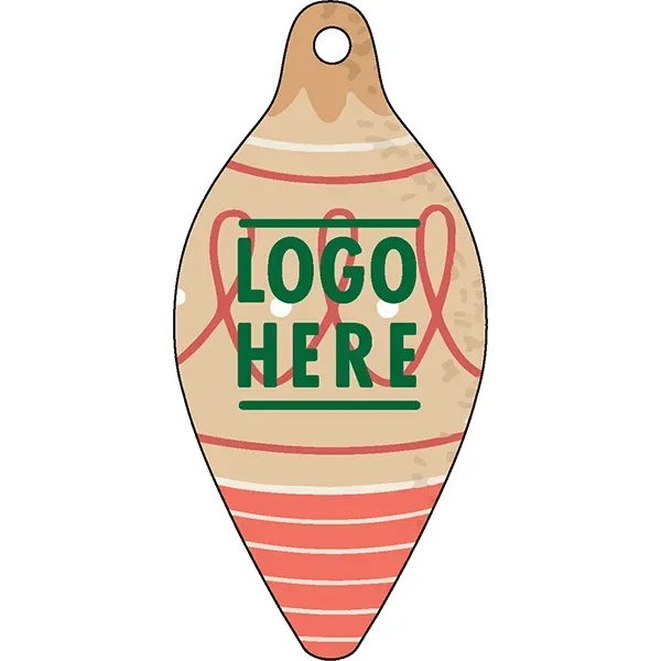 Full color acrylic holiday ornaments with mirror back.... from ASI 72521 Morris Magnets / Laser Cuts