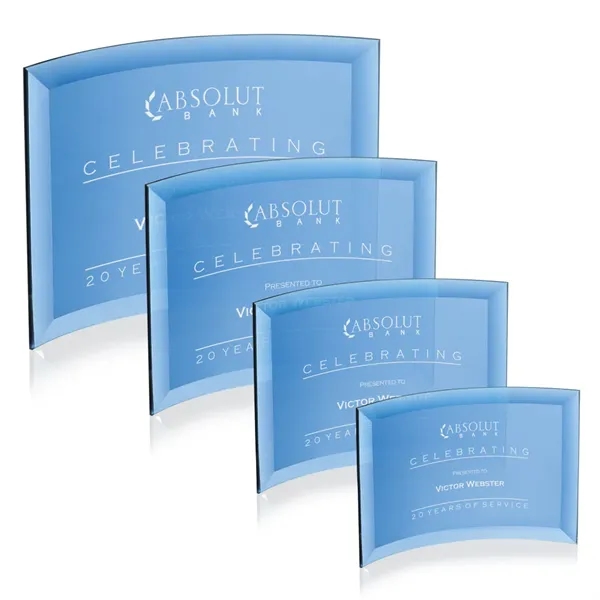 Stunning blue crescent award.... from ASI 84592 St Regis Group / St Regis