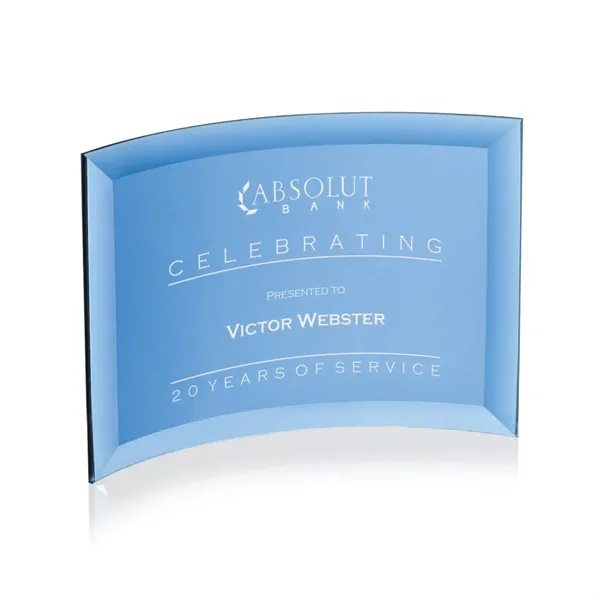 Stunning blue crescent award.... from ASI 84592 St Regis Group / St Regis