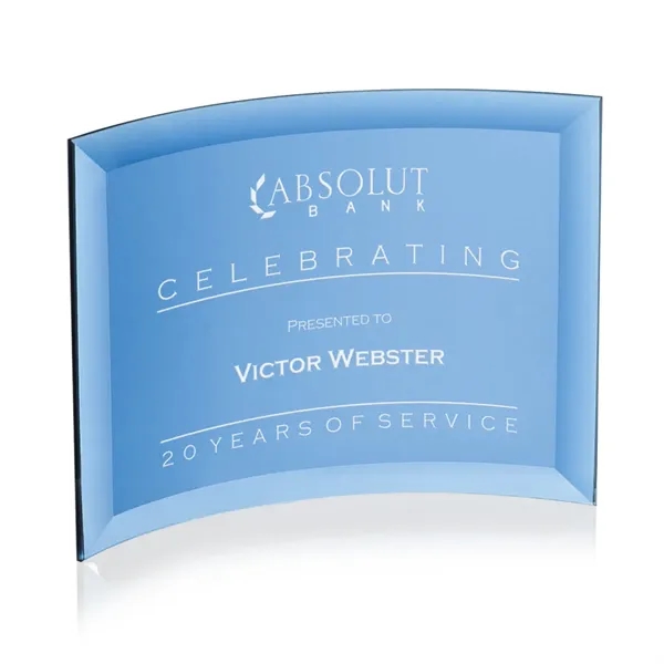 Stunning blue crescent award.... from ASI 84592 St Regis Group / St Regis