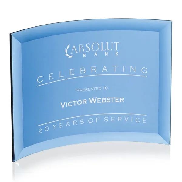 Stunning blue crescent award.... from ASI 84592 St Regis Group / St Regis