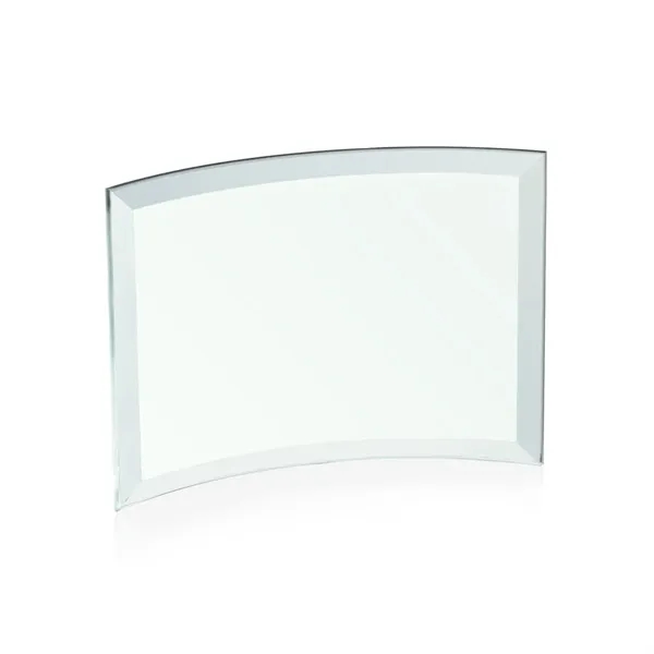Jade curved rectangle award with beveled edges.... from ASI 84592 St Regis Group / St Regis