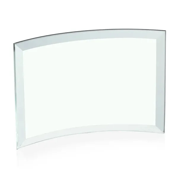 Jade curved rectangle award with beveled edges.... from ASI 84592 St Regis Group / St Regis