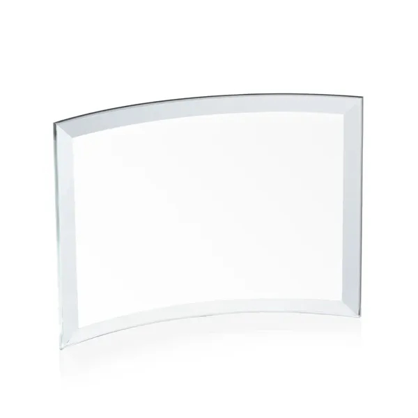 Curve award with 16 million colors fused into the crystal.... from ASI 84592 St Regis Group / St Regis