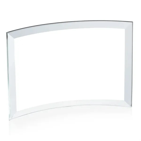 Curve award with 16 million colors fused into the crystal.... from ASI 84592 St Regis Group / St Regis