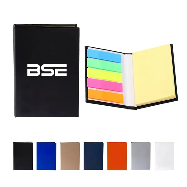Mini sticky memo notebook with 25 sheets off yellow 2" x... from ASI 63549 Jornik Manufacturing Corp