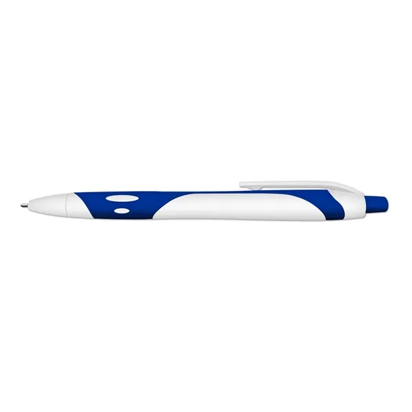 5 5/8"L rubberized ballpoint pen with black gel ink.... from ASI 67675 Liqui-Mark Corp