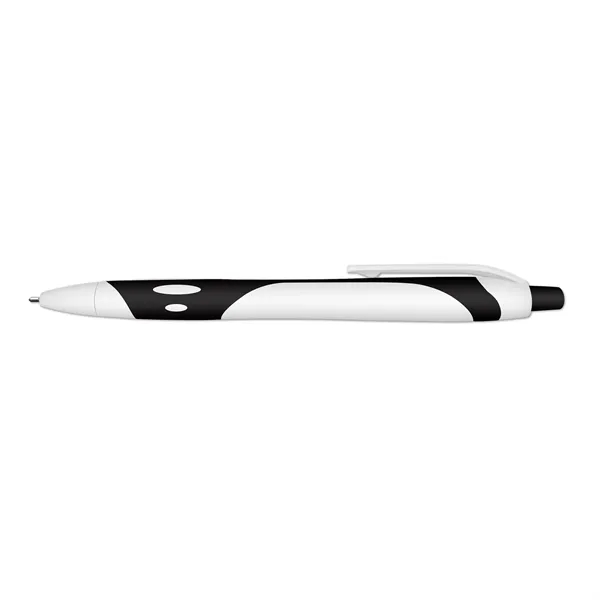 5 5/8"L rubberized ballpoint pen with black gel ink.... from ASI 67675 Liqui-Mark Corp